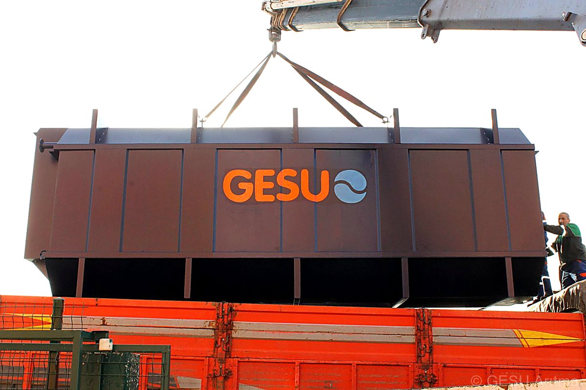 GESU Tank Sevkiyat — Vinç Yükleme