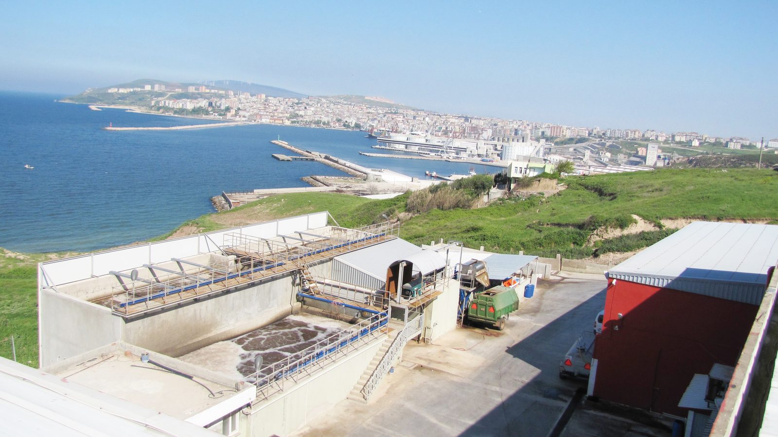 Mezbaha arıtma tesisi — havalandırma havuzları
