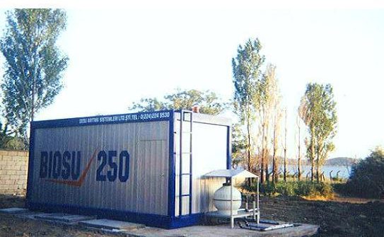 BİOSU 250 paket arıtma tesisi — Şoförler Odası dinlenme tesisi, Hazar Gölü / Elazığ, 2007 arşiv karesi