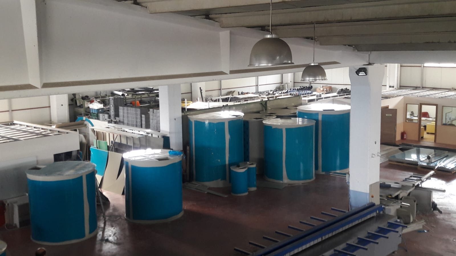 Şara projesi PP tankları GESU fabrikasında imalat