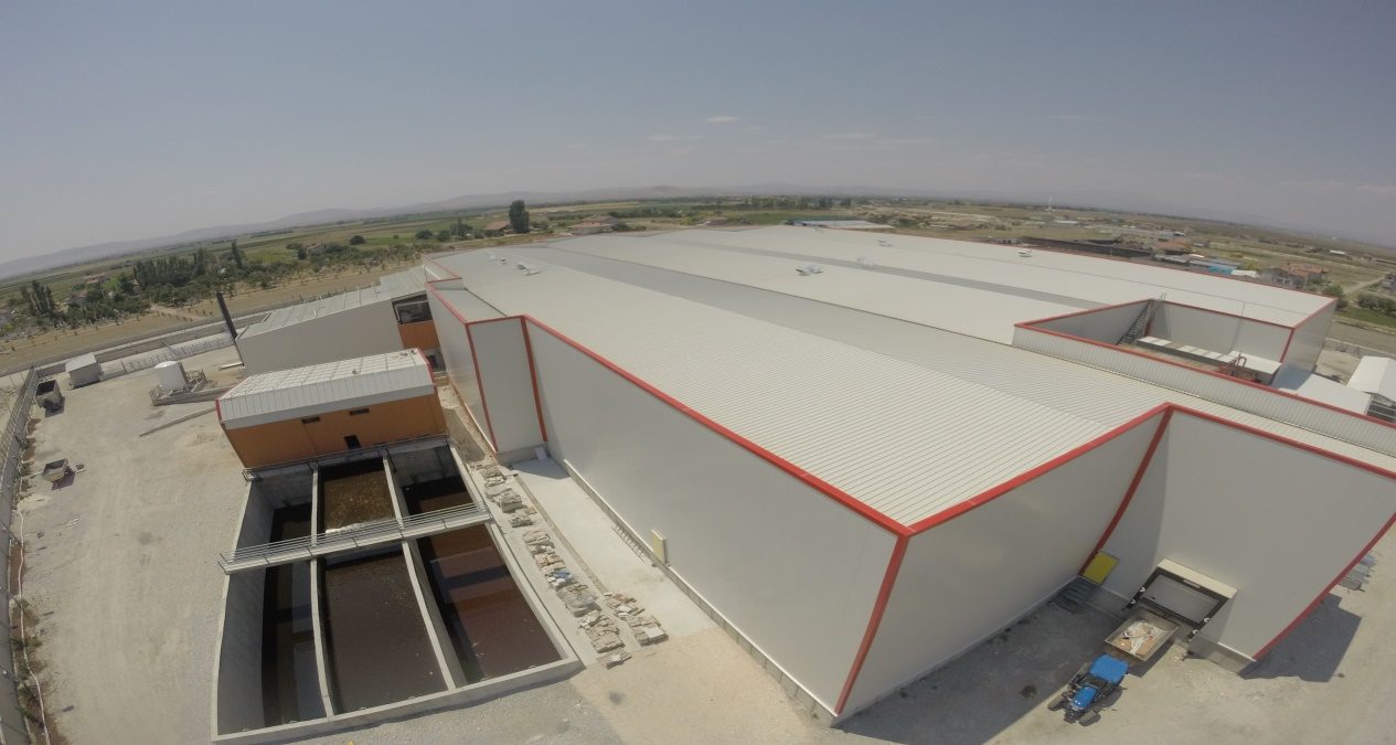 Hacı İnce Konya mezbaha ve et entegre tesisi drone görünüm